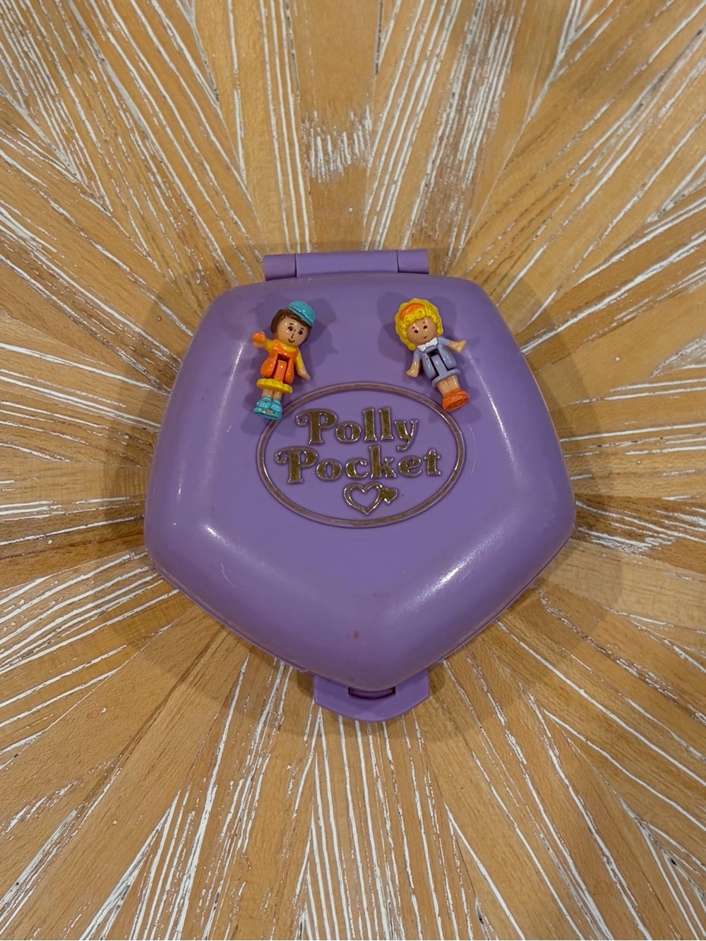 1992 Polly at the Burger Stand Polly Pocket Bluebird w dolls